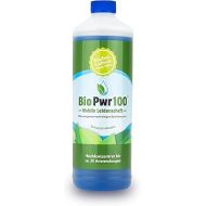 BioPWR100 Sanitary Liquid for Camping Toilets Biodegradable Concentrate for Mobile Toilet Systems, Effective Odour and Solids Decomposition, Made in Germany