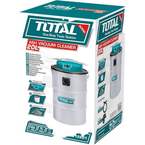  TOTAL TAVC12201 Ash Vacuum Cleaner Blue