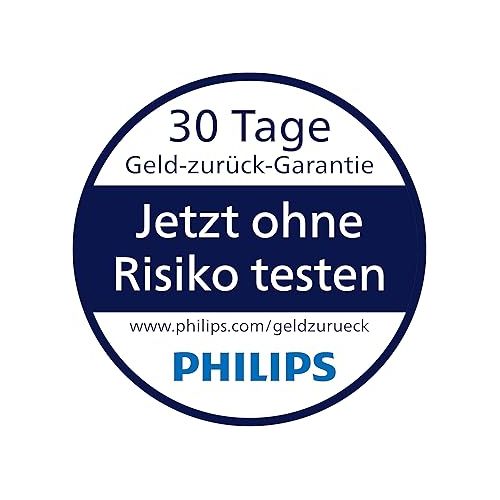  Philips OneBlade Face & Body - Elektrischer Bartschneider, Rasierer und Bodygroomer zum Trimmen, Stylen und Rasieren, 3 Original-Klingen, 5-in-1 Trimmaufsatz & 2 Korperaufsatzen (Modell QP2824/30)