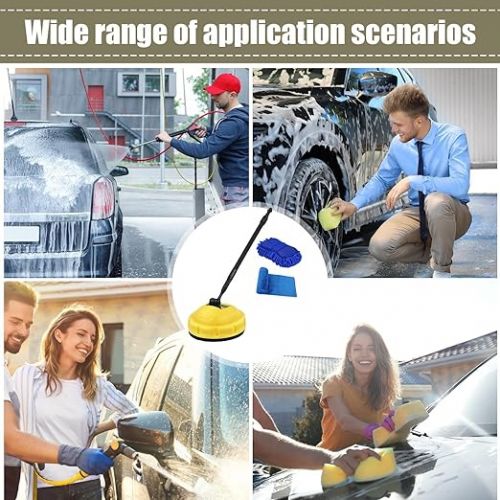  Karcher K1-K7 High Pressure Surface Washer, Car Cleaning Tool, Rotating Flat Surface Cleaner, High Pressure Washer for Large Areas, Patio Deck, Home, Car Cleaning Tool