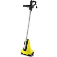 Karcher PCL 4 Patio Cleaner (Pressure: 10 Bar, 2 Brush Rollers for Wooden Surfaces, 2 Water Nozzles, Water Volume Regulation, Storage Position)