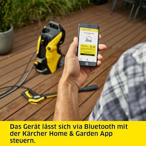  Karcher K 7 Premium Smart Control Home Pressure Washer: Innovative Bluetooth app connection - our most powerful solution for every task - incl. Hose Reel and Home Kit