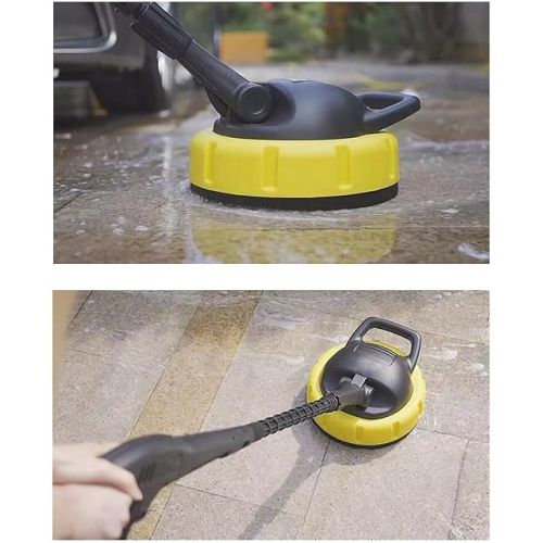  Surface cleaner for pressure washers, patio cleaner for Karcher K series K2 K3 K4 K5 K6 K7, surface cleaner suitable for everyday dirt, home washing tool with long handle