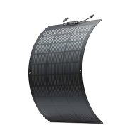 Ecoflow 100 W Solar Panel Flexible Monocrystalline Solar Panel IP68 Highly Efficient Solar Panel Solar Cell Photovoltaic for Motorhomes, Roofs, Van Boats, without Solar Panel Cable