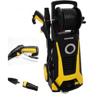 Syntrox Germany Pressure Washer + Accessories 165 Bar 2500 Watt 5 m Hose 5 m Cable Length Max. Flow 7.0 l/min