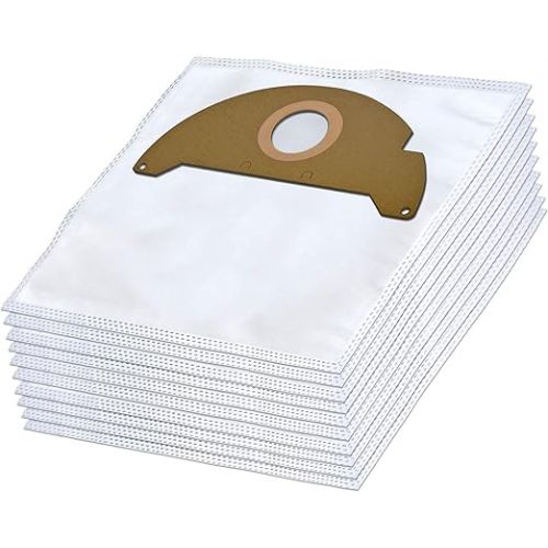  Invest 10 Vacuum Cleaner Bags + Filter Suitable for Karcher A 2004, A 2024, A 2054, MV 2, 6.904-322 Synthetic Dust Bags