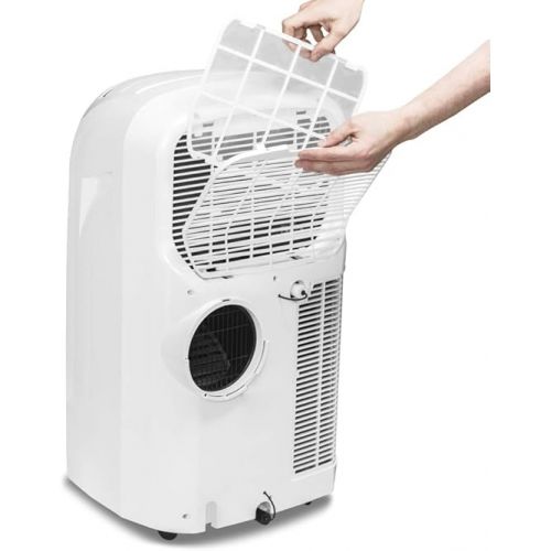  TROTEC PAC 3500 Mobile Air Conditioner 3-in-1 Cooling, Ventilation, Dehumidification Monoblock Air Conditioner 3.5 kW 12,000 BTU/h for Room Sizes up to 45 m² and 115 m³ 3 Ventilation Levels