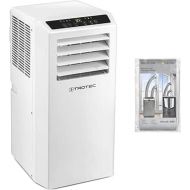 TROTEC Local Air Conditioner PAC 2610 S Mobile Air Conditioner with Exhaust Hose 3-in-1 Devices Cooling Ventilation Dehumidification 2.6 kW Cooling Capacity Including AirLock 1000