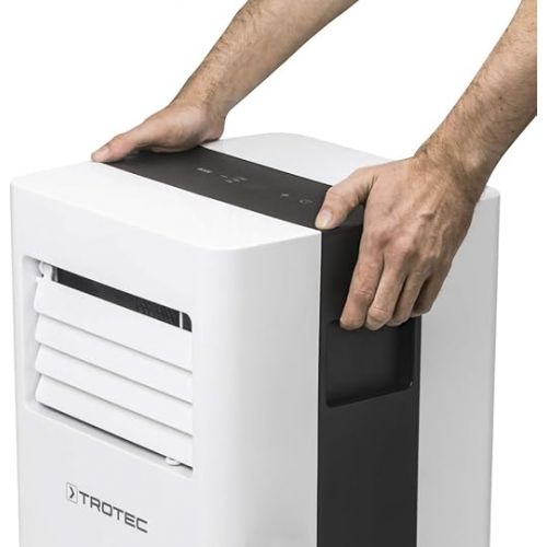  TROTEC Local Air Conditioner PAC 2600 X Air Conditioner with up to 2.6 kW Output 3-in-1 Cooling, Ventilation, Dehumidification + AirLock 1000