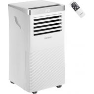 Monzana MZKA780 Mobile 4-in-1 Air Conditioner and Dehumidifier, Remote Control, with Exhaust Hose, 7000 BTU, Sleep Mode