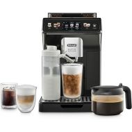 De'Longhi Eletta Explore Cold Brew ECAM452.67.G Fully Automatic Coffee Machine with LatteCrema Milk System, Hot & Cold Drinks at the Touch of a Button, 3.5 Inch TFT Touchscreen Colour Display,