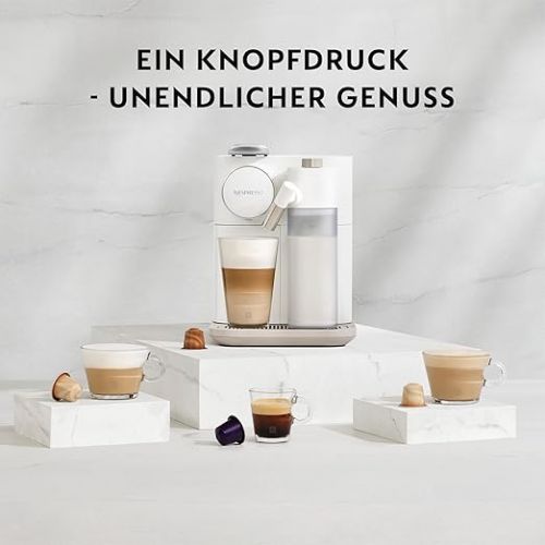  Nespresso De'Longhi EN640.B Gran Lattissima Coffee Capsule Machine with Automatic Milk System, 19 Bar Pressure, 1400 W, Black