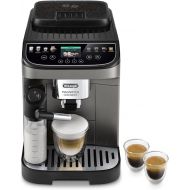 De'Longhi Magnifica Evo Next ECAM312.80.TB - Kaffeevollautomat mit Soft Touch Display & LatteCrema Milchsystem, 7 Direktwahltasten (Cappuccino, Espresso, Latte Macchiato), 2-Tassen-Funktion, Titan