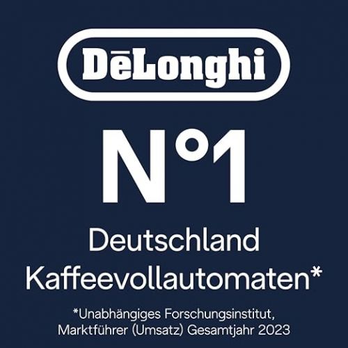  De'Longhi Magnifica Evo Next ECAM312.80.TB - Fully Automatic Coffee Machine with Soft Touch Display & LatteCrema Milk System, 7 Direct Dial Buttons (Cappuccino, Espresso, Latte Macchiato), 2-Cup