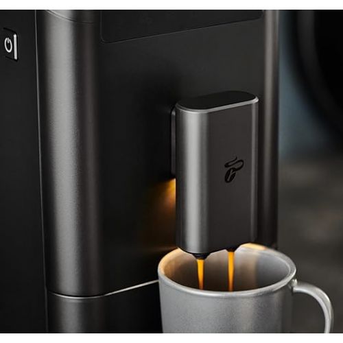  Tchibo Esperto2 Caffe 2.0 Fully Automatic Coffee Machine for Caffe Crema and Espresso (All Black)
