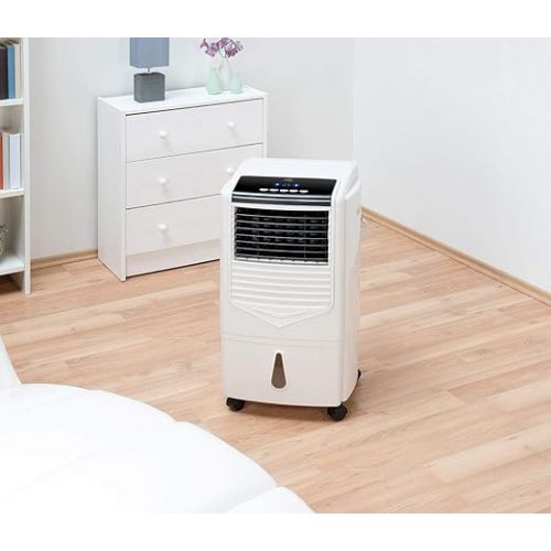  Sichler Haushaltsgerate Cooler: Evaporative Air Cooler with Oscillation and Timer, 15 Litres, 70 Watt (Air Conditioner without Exhaust Hose, Air Conditioner without Hose, Mobile Air Conditioning)