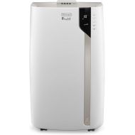 De'Longhi Pinguino PAC EX93 Mobile Air Conditioner with Exhaust Hose, 60 dB(A), Whisper Technology, Very Quiet, Air Conditioning for Rooms up to 85 m3.3 Fan Speeds, Dehumidification Function, White