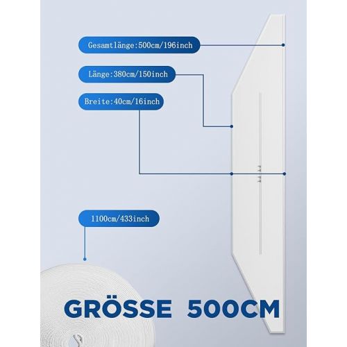  Window Seal for Mobile Air Conditioners, Tumble Dryer, Exhaust Dryer, Air Conditioning Window Seal Casement Windows, Roof Windows, No Drilling, Hot Air Stop Casement Windows, Roof Windows, Casement