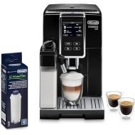 De'Longhi Dinamica Plus ECAM 370.70.B Fully Automatic Coffee Machine with LatteCrema Milk System, 3.5 Inch TFT Black & Original Water Filter DLSC002 Accessories, Fully Automatic Coffee Machines with