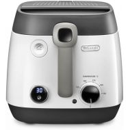 Delonghi fs6067 Solo Freestanding 1800 W Black, White - Fryer (1.5 kg, 2.4 L, 150 °C - 190 °C, Single, Black, White)