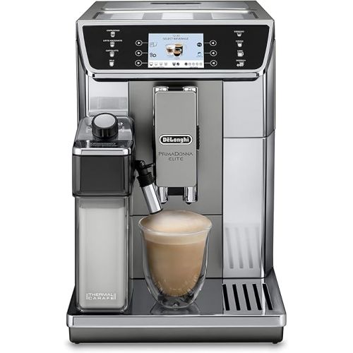  De'Longhi De'Longhi Delonghi ECAM650.55.MS Fully Automatic Coffee Machine with LatteCrema Milk System, Silver