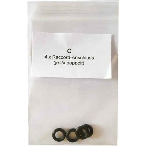  Seals / Maintenance Set (XL) for DeLonghi ESAM Thermoblock & Brewing Unit O-Rings Top Quality with Online Video