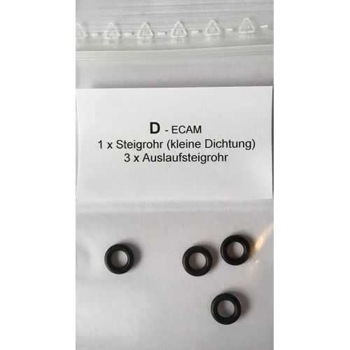  Seals / Maintenance Set (XL) for DeLonghi ECAM/ETAM Brewing Group & Thermoblock | O Rings | Top Quality with Online Video