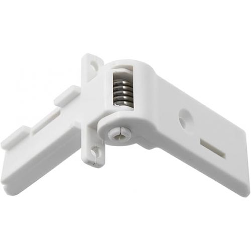  CANTONDZ Door Hinge for Freezer Fridge Freezer Hinge 2412125011 Compatible with Dometic Fridge Freezer Caravan Motorhome (White)