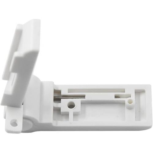  CANTONDZ Door Hinge for Freezer Fridge Freezer Hinge 2412125011 Compatible with Dometic Fridge Freezer Caravan Motorhome (White)