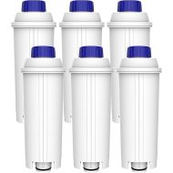 Maxblue Coffee Water Filter, Replacement for De'Longhi® DLSC002 9310926 SER3017 5513292811 Including Various Models from ECAM, ESAM, ETAM, TUV SUD Certified (6)