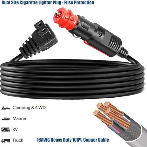  Motopower MP68992 3.5m Portable Refrigerator Extension Power Cable