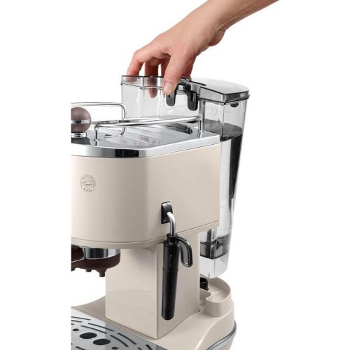  De'Longhi Icona Vintage ECOV 311.BG, manual espresso machine, 1100 W, plastic, beige