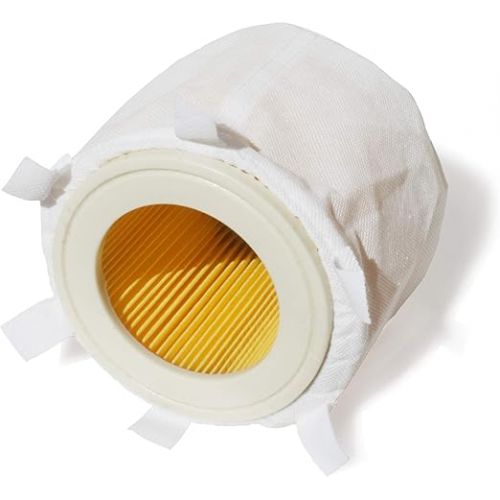  MI:KA:FI 2 x cartridge filters with 1 x filter protection for Karcher multi-purpose vacuum cleaners + wet/dry vacuum cleaner + washing vacuum cleaner WD2 + WD3 + WD3.200 + WD3.300 M + WD3.500 P + SE