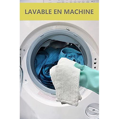  12 Floor Cloths for Karcher Steam Cleaners - Karcher Steam Cleaner Accessories Suitable for Easyfix SC 2, Sc 3, Sc 4, SC 5: Karcher Cloths for Steam Cleaners and Microfibre Cloths for Efficient