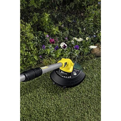  Karcher LTR 18-30 18 V Cordless Grass Trimmer with 18 V Battery and Quick Charger, Power: 350 m, Cutting Speed: 7800 rpm, Cutting Diameter: 30 cm, Thread Diameter: 1.6 mm