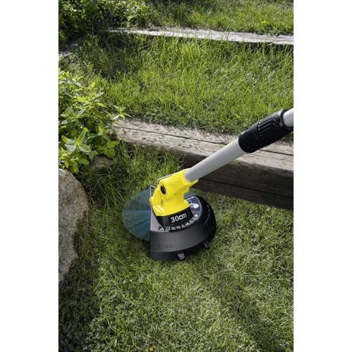  Karcher LTR 18-30 18 V Cordless Grass Trimmer with 18 V Battery and Quick Charger, Power: 350 m, Cutting Speed: 7800 rpm, Cutting Diameter: 30 cm, Thread Diameter: 1.6 mm