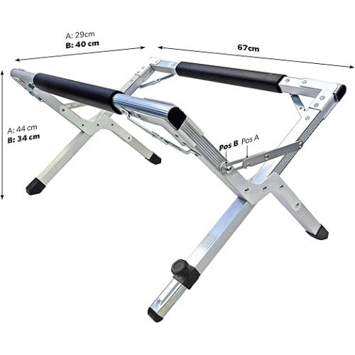  DOMETIC CoolFreeze CF-CBS Cool Box Stand for Outdoor Camping Kitchen up to 80kg Variable Height Adjustment