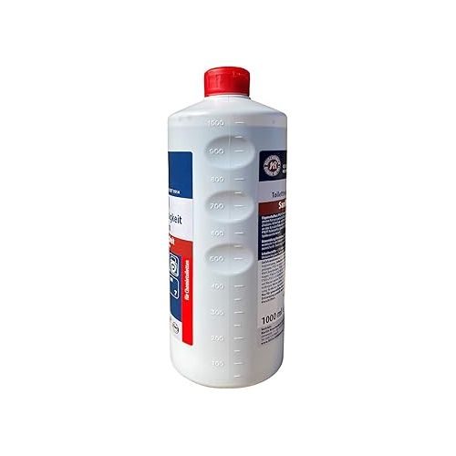  Camping Toilet Paper Self-Dissolving 407576 + Sanitary Liquid for Camping Toilet 1 Litre