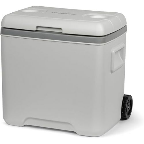  Steamy Marine 30 Scooter Cool Box with Wheels, 30 Litres, White