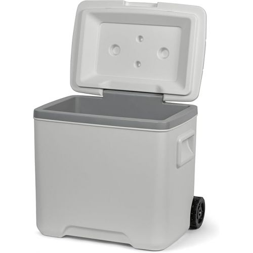  Steamy Marine 30 Scooter Cool Box with Wheels, 30 Litres, White