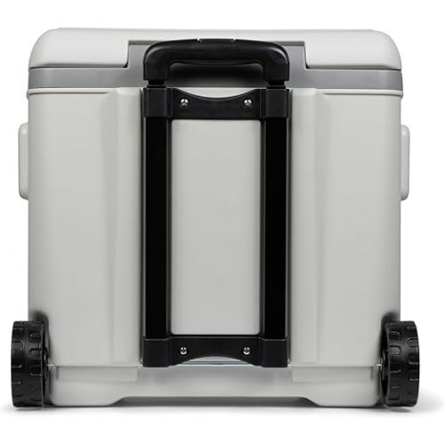  Steamy Marine 30 Scooter Cool Box with Wheels, 30 Litres, White