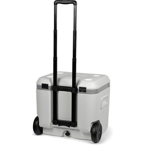  Steamy Marine 52 Cooler on Wheels White