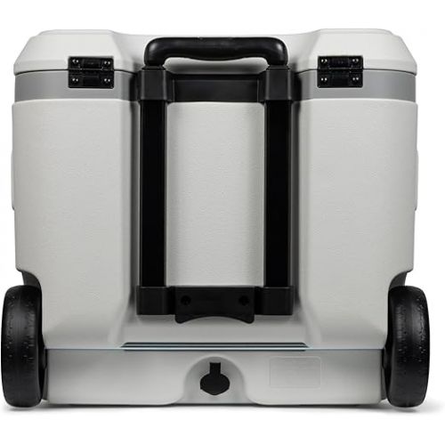  Steamy Marine 52 Cooler on Wheels White