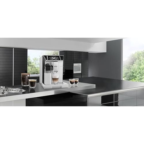  De'Longhi PrimaDonna Class Fully Automatic Coffee Machine with Milk System, Cappuccino and Espresso at the Touch of a Button, 3.5 Inch TFT Colour Display and App Control