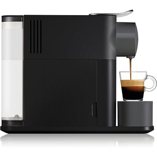  Nespresso De'Longhi EN510.B Lattissima One Coffee Capsule Machine, Shadow Black