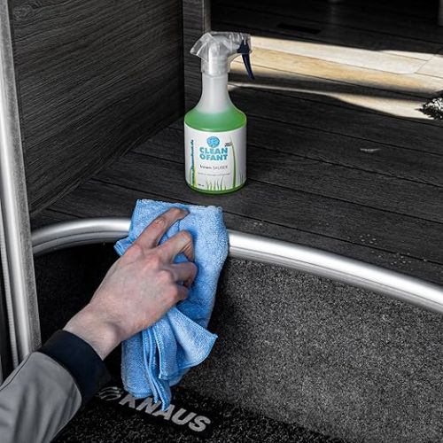  CLEANOFANT Interior Clean Spray | 500 ml | Interior Cleaner for Caravans, Motorhomes, Caravans | For Plastic, Rubber, Leather, Veneer, Aluminium, Paint, Film