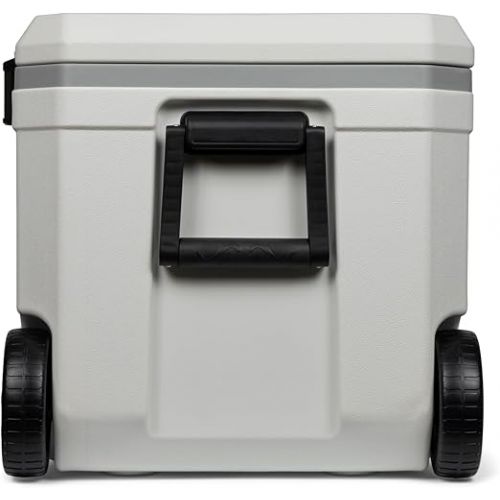  Steamy Marine 70 Roller Cool Box with Wheels, 70 Litres, White