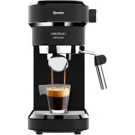 Cecotec Cafelizzia 790 Espresso Machine Black for Espresso and Cappuccino. Fast Heating System, 20 Bar Pressure, Automatic Mode for 1 and 2 Coffees, Swivel Steam Pipe, 1.2 Litre Tank