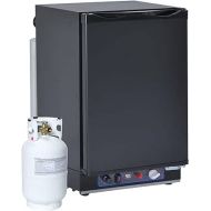 SMETA Gas Fridge, Camping Fridge 12 V 230 V Gas, Fridge 12 V, Camping Fridge Gas, Fridge Gas 40 L, Reversible Door for Motorhome, Caravan