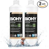 BiOHY Fully Automatic Coffee Machine Descaler (2 x 1 Litre) | Liquid Descaler for Coffee Machines & Kettles | Effective Limescale Remover for All Brands | Compatible with All Devices